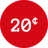 Icône économies 20c